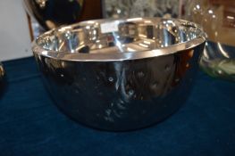 Silvery Fruit Bowl