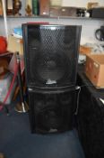 Pair of Delta PA Speakers