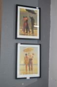 Two Jack Vettriano Prints
