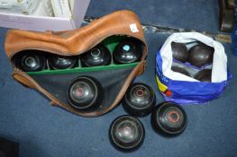 Three Bags of Bowling Balls