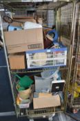 Cage Lot of Kitchenware and Household Goods (cage