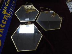 Three Hexagonal Mirrors