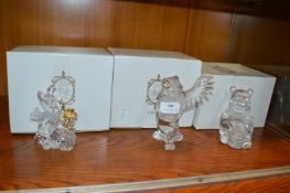 Three Lennox Disney Winnie the Pooh Figures