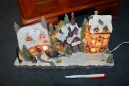 Light Up Christmas Snow Scene