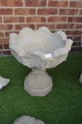 Garden Planter with Acanthus Leaf Design