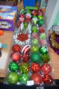 54pc Christmas Bauble Set