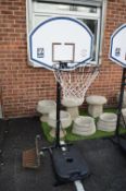 EBL Sureshot Basketball Net with Adjustable Stand