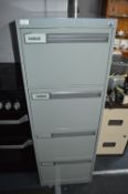 Metal Four Drawer Filing Cabinet