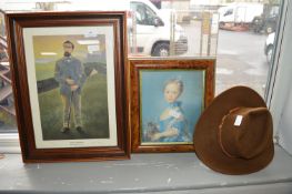 Stetson Yosemite Hat plus Two Framed Prints