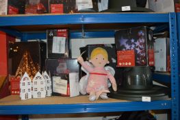 **Christmas Lights, Inflatable Santa, Christmas An