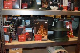 *Inflatable Santa, Christmas Projector, Festoon Li