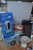 Halogen Heater, Proaction Steam Cleaner, Mini Towe