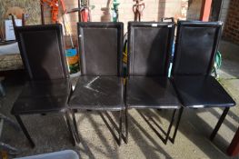 Four Distressed Chairs