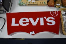 *Levi's Shop Sign