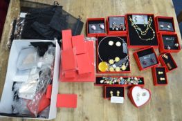 New Boxed Costume Jewelry and Packaging
