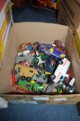 Playworn Diecast Toy Cart