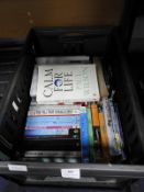 Crate of Paperback Books etc.