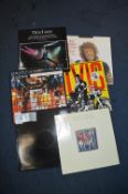 Six LP Records; Jimmy Hendricks, Queen, Elvis, etc