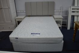 Silentnight Miracoil Double Mattress on Two Drawer