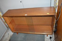 Retro Teak Glazed Bookcase
