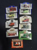 Ten Diecast Model Vehicles