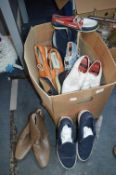 Large Box of Gents Shoes (part worn)
