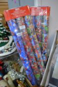 Two Packs of Marvel Christmas Wrap