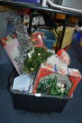 Christmas Decorations, Mini Tree, Wrapping Paper,