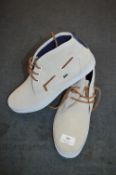 Lacoste Suede Effect Ankle Boots Size: 10.5