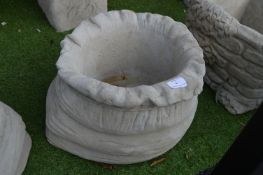 Garden Planter in the form of a Sack