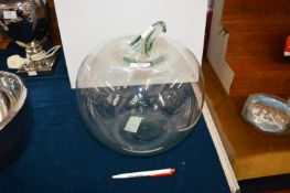 Large Glass Apple Ornament