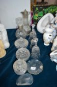 Glass Decanters, Covered Dishes, Bells, etc.