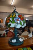 Coloured Lead Glass Lampshade