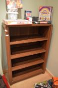 Modern Open Front Bookcase