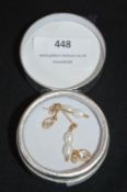Two Pairs of Hallmarked 9k Gold Earrings