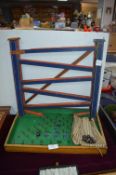 Vintage Upright Bagatelle Game