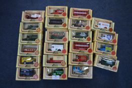 Twenty-Two Lledo Days Gone By Advertising Vehicles