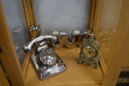 Metal Effect Telephone, 