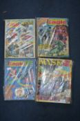 Large Quantity Vintage Comics Mask and Eagle