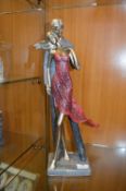 Sculpture Figure of a Standing Couple