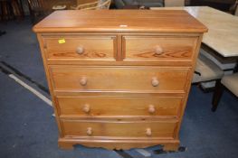 Pine Five Drawer Chest