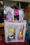 Baby Unicorn plus Dolls House and Soft Toys etc.
