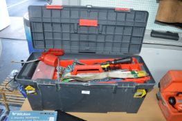 Toolbox and Contents of Assorted Tools