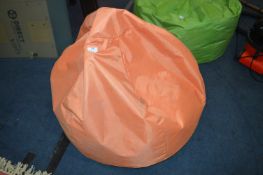 *Orange Outdoor Beanbag
