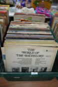 Large Crate of Mixed LP Records and 78s