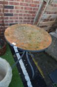 Terracotta Mosaic Effect Patio Table