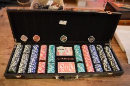 Cased Poker Set