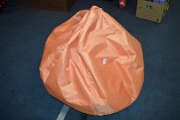 *Orange Outdoor Beanbag