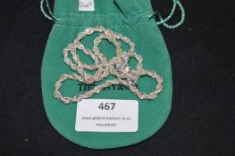 Tiffany & Co. 925 Sterling Silver Chain