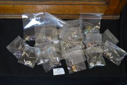 Assorted Costume and Silver Earrings